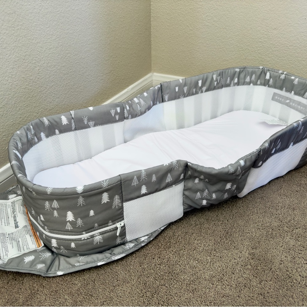 Baby Delight Snuggle Nest Portable Infant Lounger